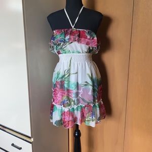 Summer strapless dress